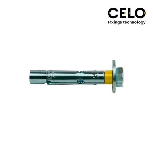 Celo Caixa 15UN Bucha Expansiva Dnbol Parafuso DT10-L (M8X80) Zincado - ELK17131
