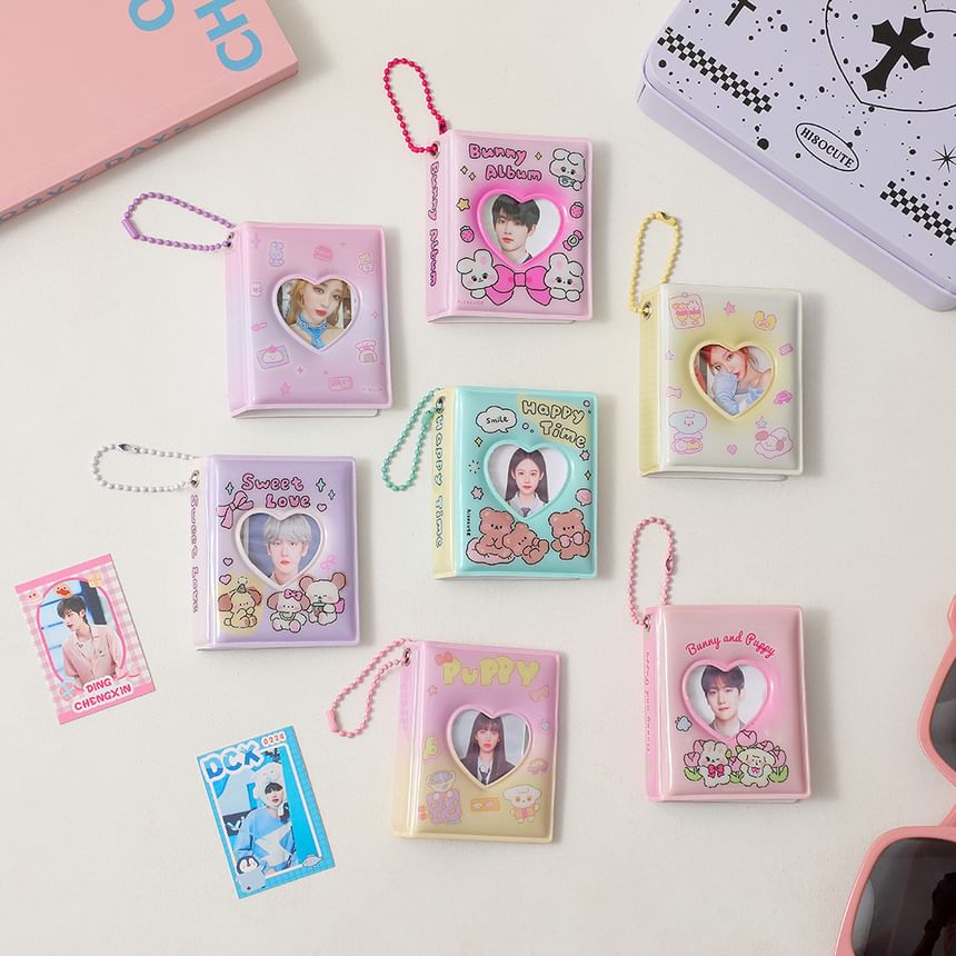 CaDarr - Cartoon PVC fotoalbum tashanger sleutelhanger (verschillende ontwerpen)