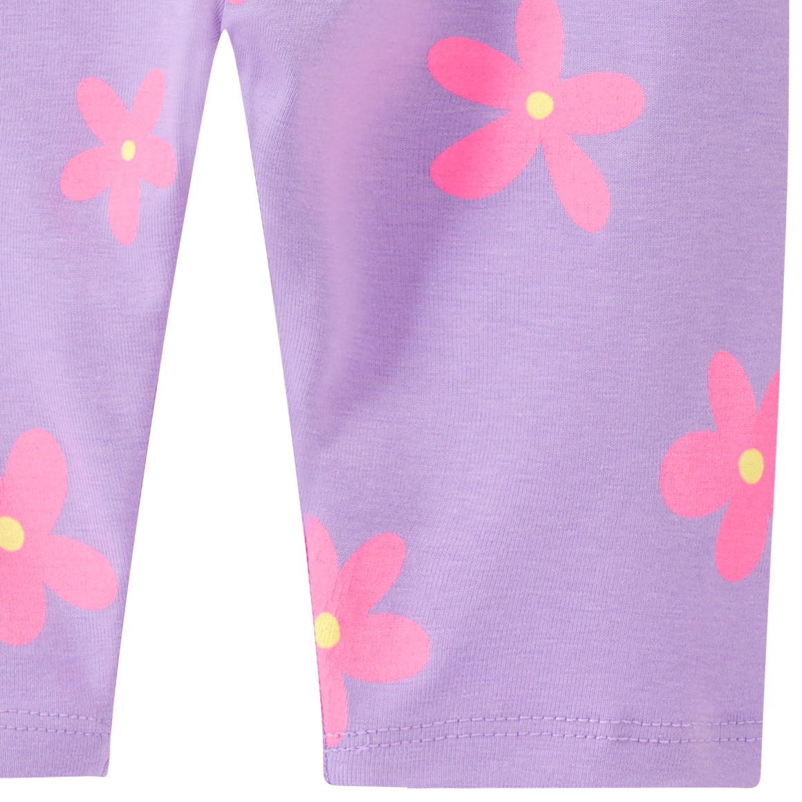 Topomini Baby Capri-Leggings mit Allover-Print helllila / pink
