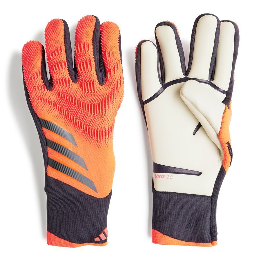adidas Gants de Gardien Predator Pro Vivid Horizon - Turbo/Aurora Black