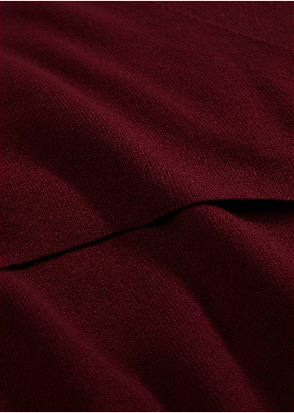 Robe en maille style portefeuille