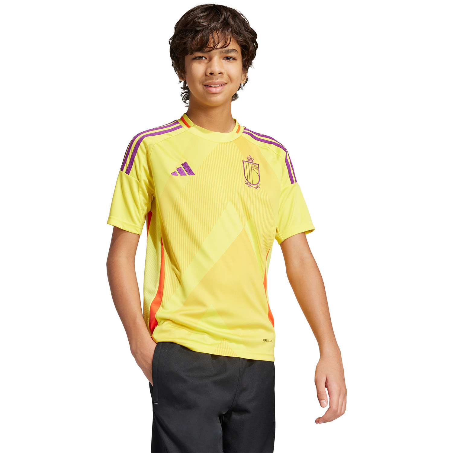 adidas België Uit Shirt Kids