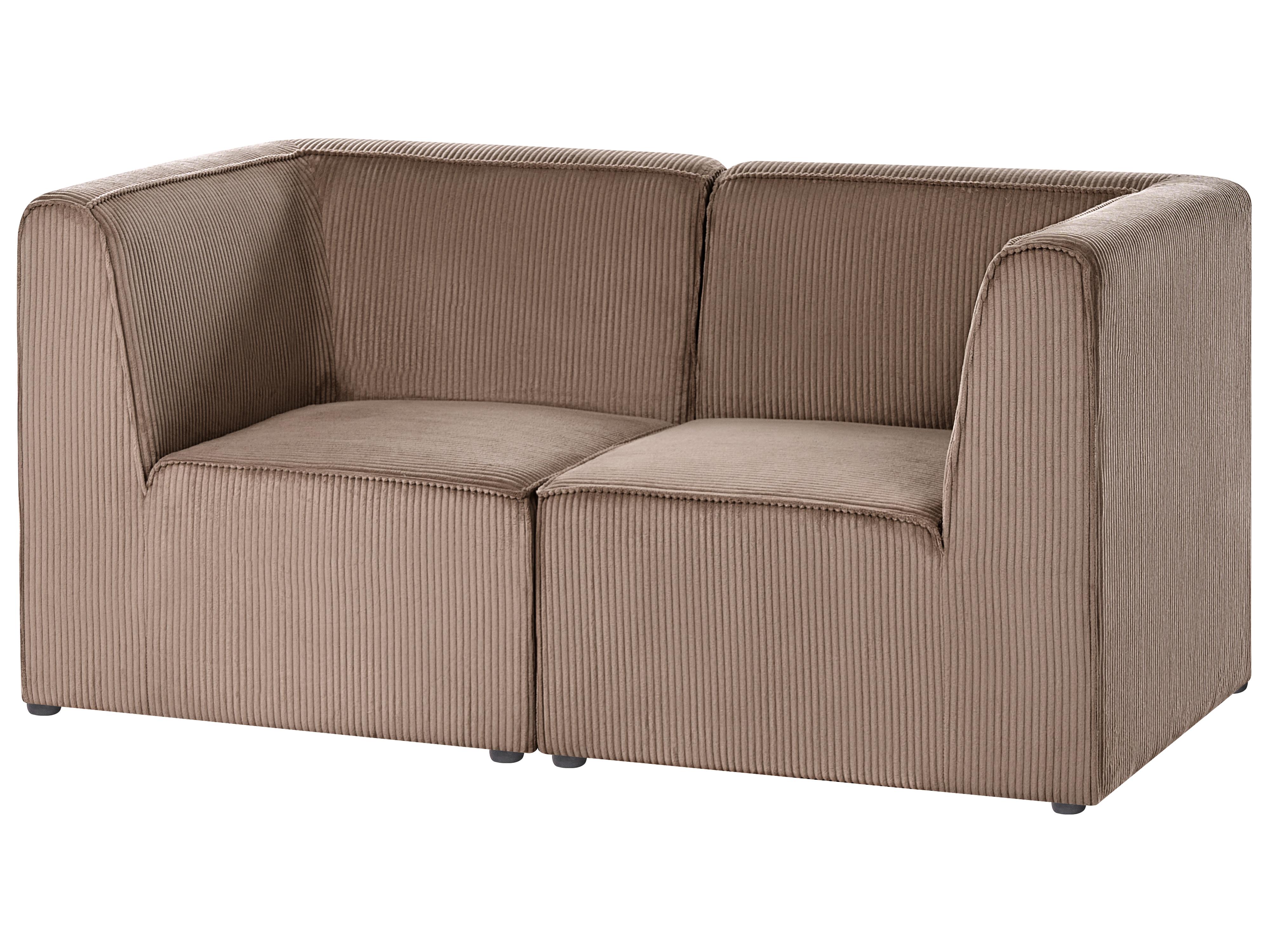 Modulaire bank 2-zits LEMVIG Corduroy Zandbeige
