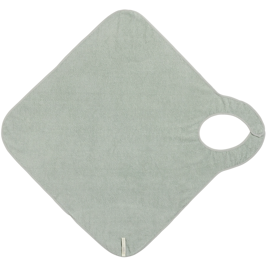 Noppies Badecape Wearable hooded towel 110cm Puritan Gray