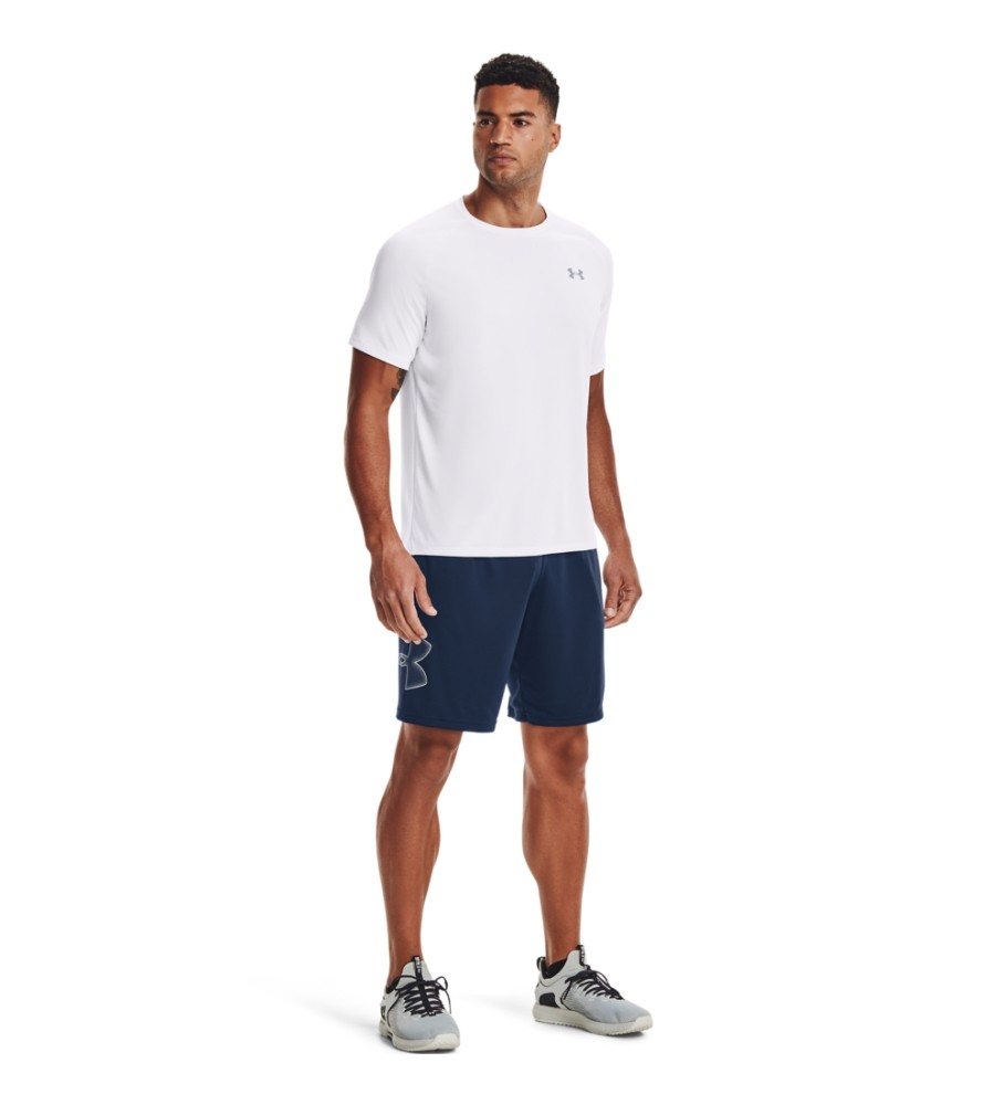 Camiseta de manga curta Under Armour UA Tech 2.0, branca
