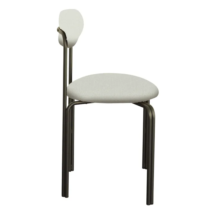Gabrielle Paris Chaise Lise, assise en bouclette | Crème