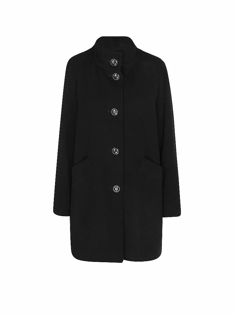 FUCHS & SCHMITT Wollmantel  schwarz
