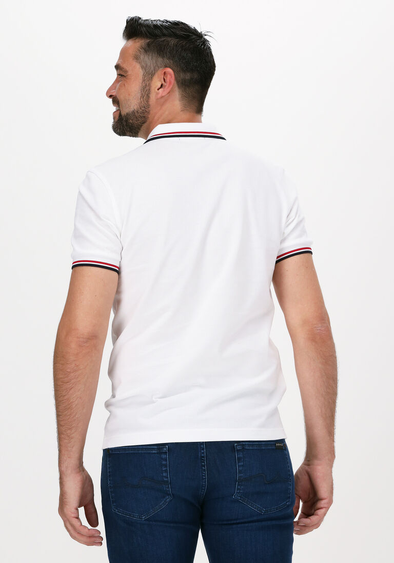 FRED PERRY witte fred perry polo twin tipped fred perry shirt