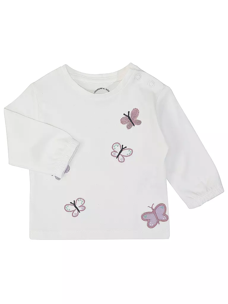 S.OLIVER Baby Langarmshirt  weiss