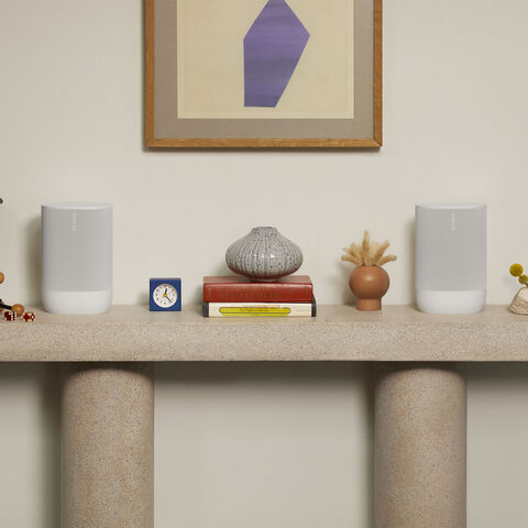 Sonos Move 2 – slimme draadloze luidspreker met accu en multiroom Wit