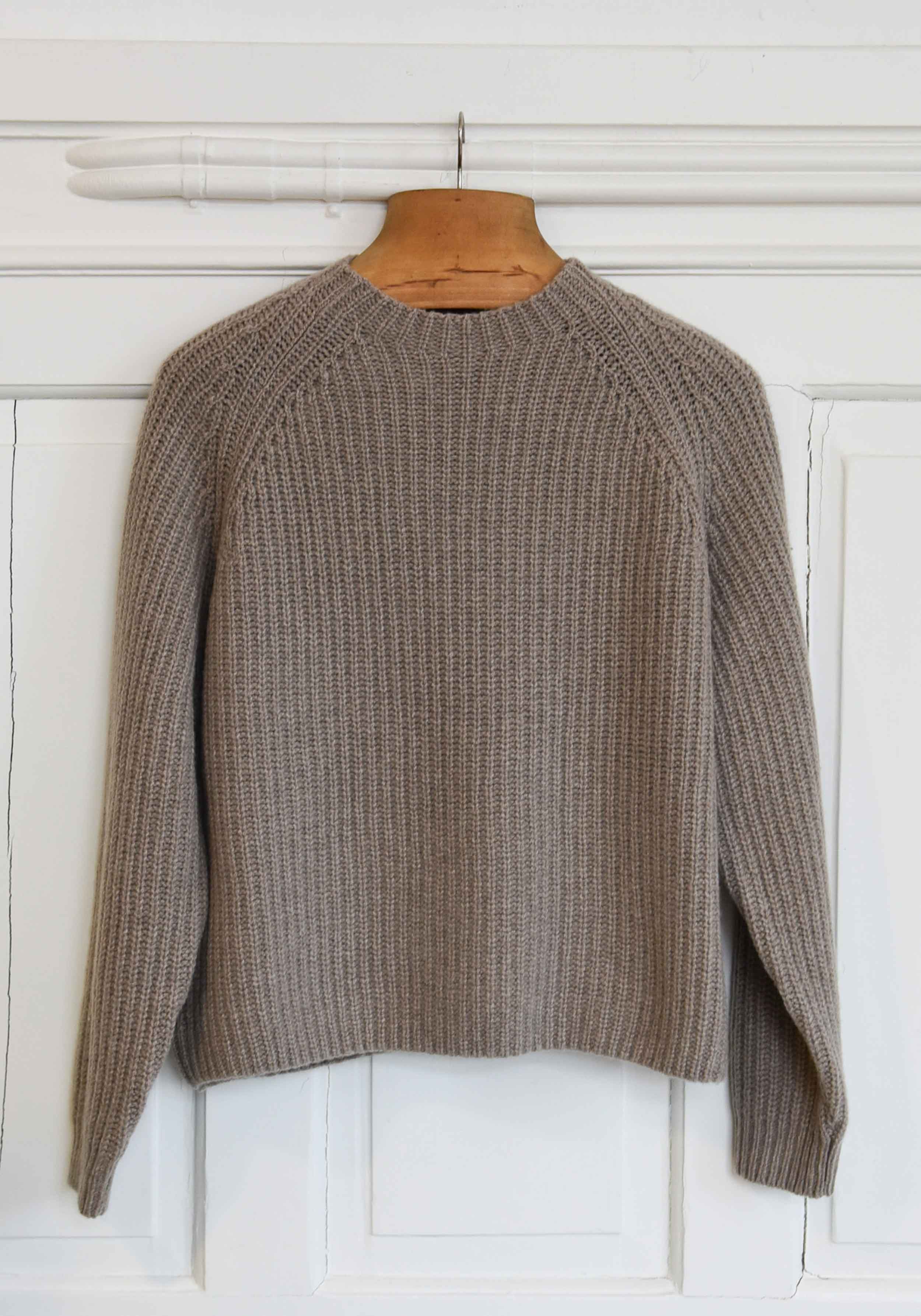 Jungle Folk Sweater Oriana Cashmere Greige