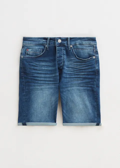 Denim korte broek blauw (BLW.USM)