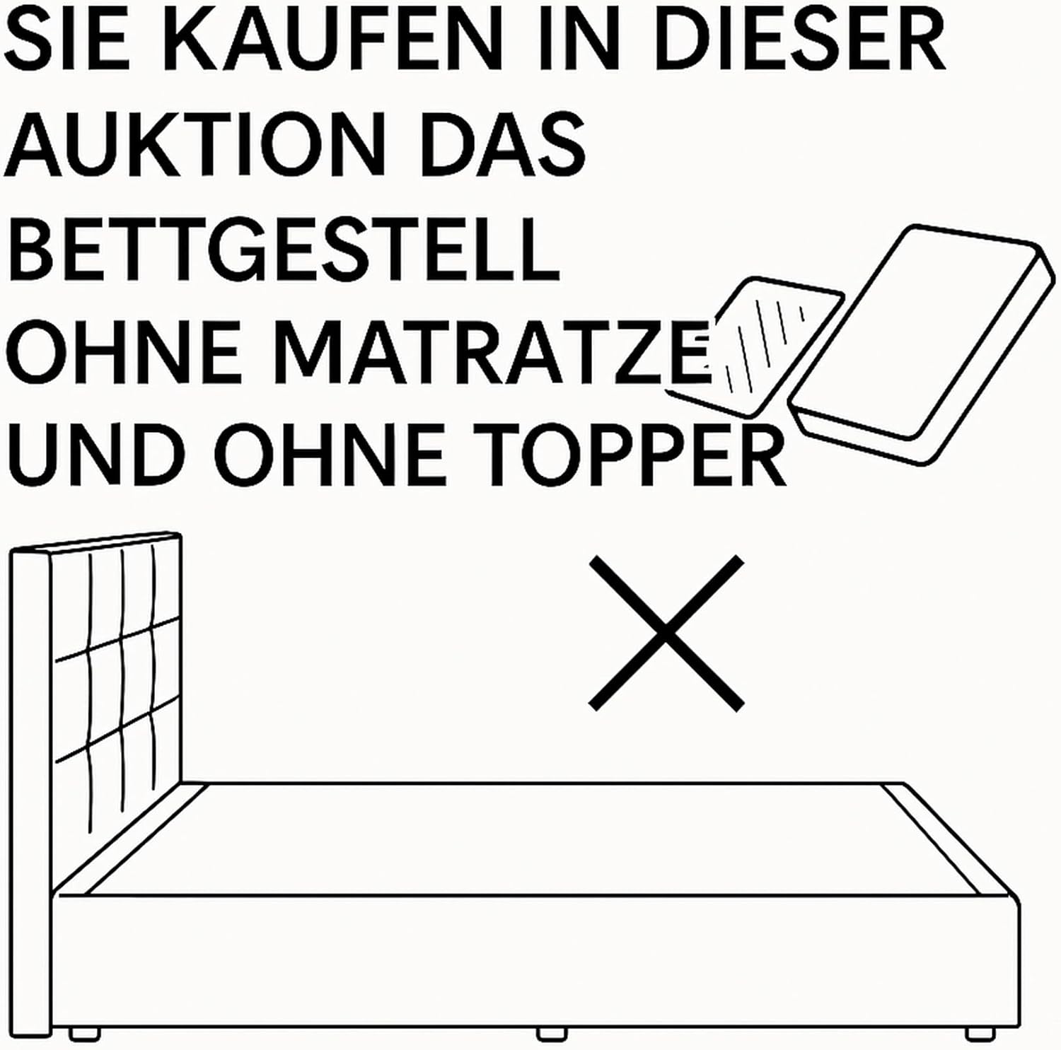 A&J MöbelLand Boxspringbett 200x200 mit Bettkasten und Lattenrost – Tom-OM, Bett mit Stauraum in Beige 2 ohne Matratze
