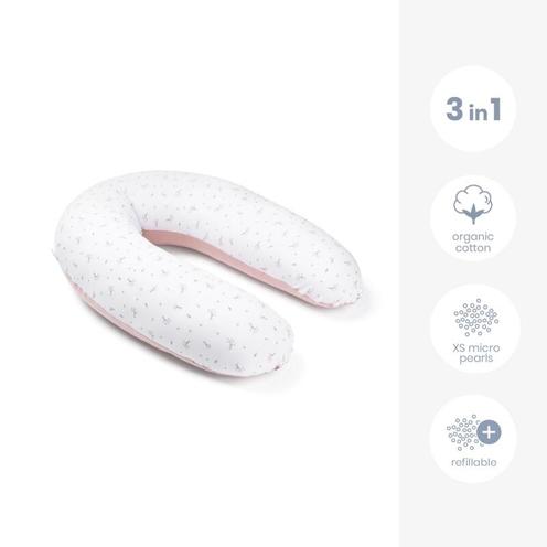 Coussin de maternité Doomoo Buddy - Flower pink - BABYMOOV