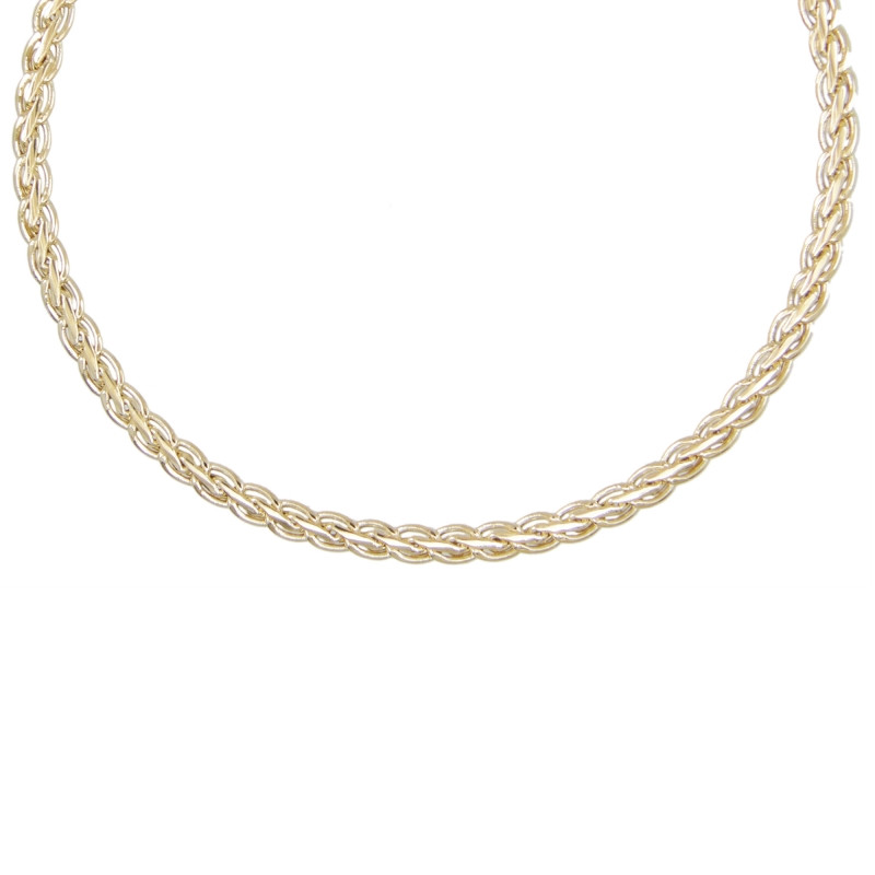Collier Femme Maille Palmier 