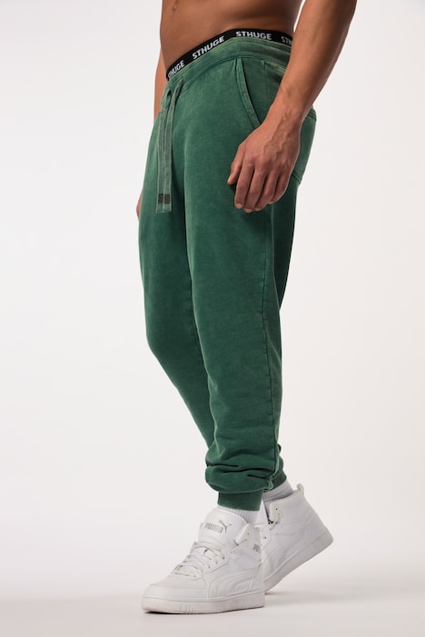 STHUGE Sweathose, Vintage Look. Elastikbund, Modern Fit, bis 8 XL