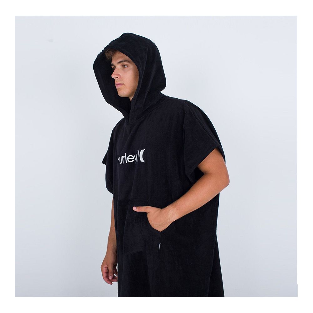 Hurley ONE AND ONLY - Poncho black