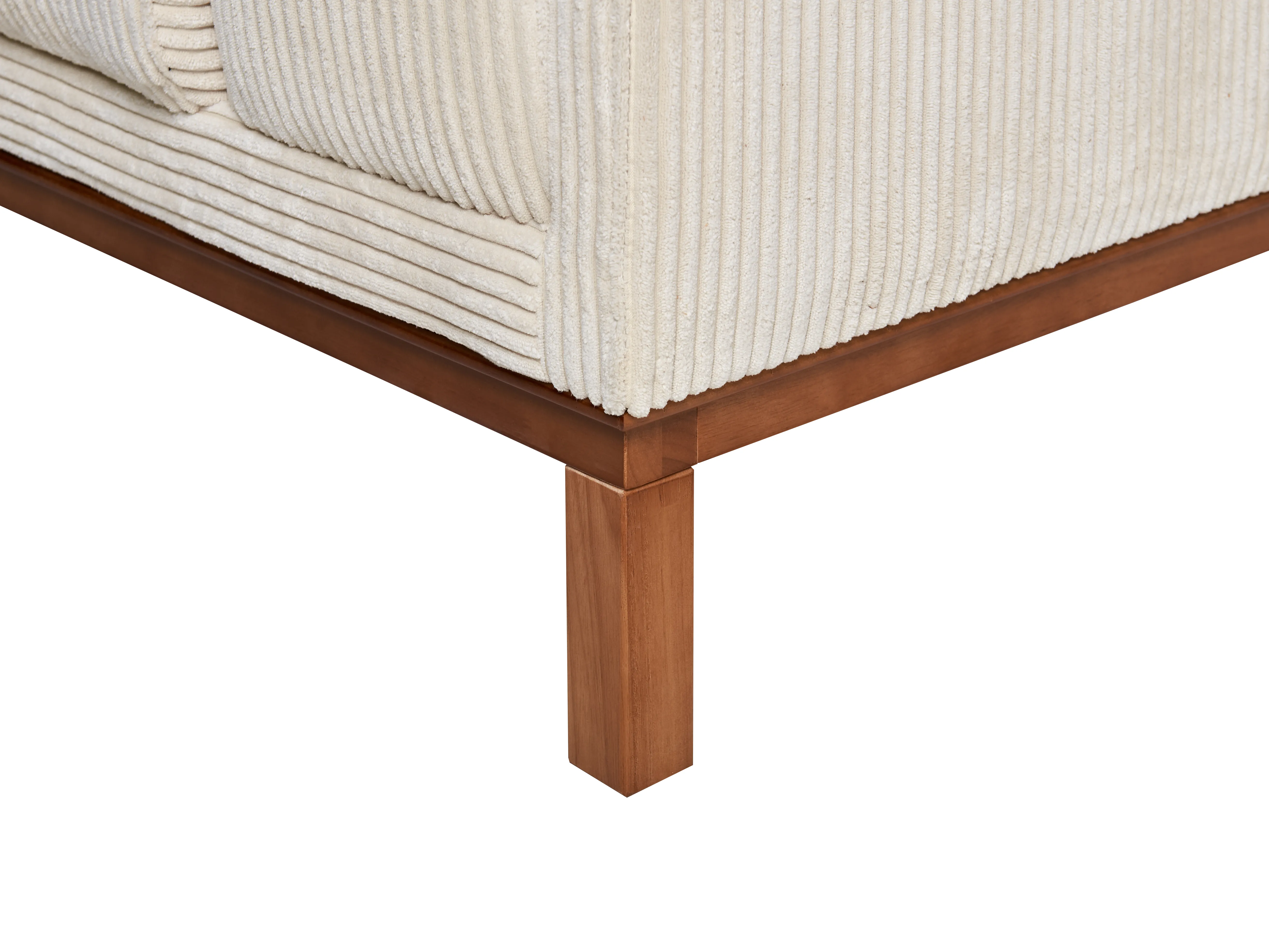Bank 4-zits VENG Corduroy Lichtbeige