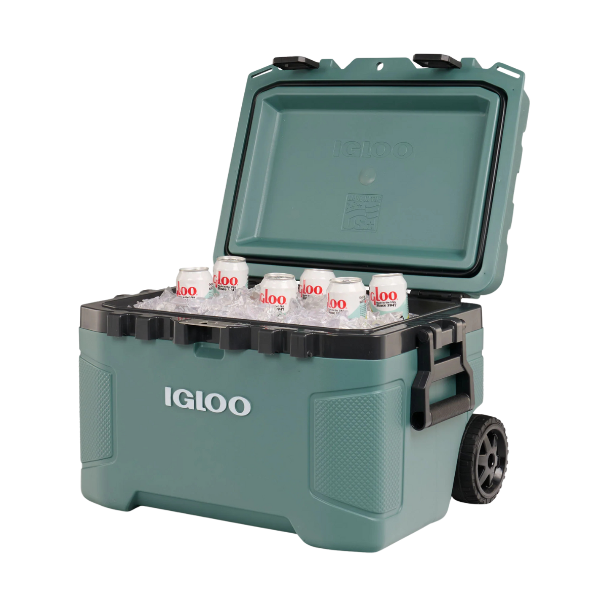 Igloo Trailmate 52 Qt Roller Cooler køleboks 49 L (Spruce)