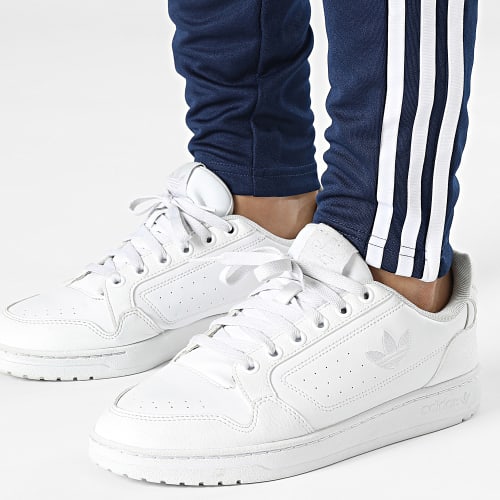 Pantalon Jogging A Bandes HS3492 Bleu Marine