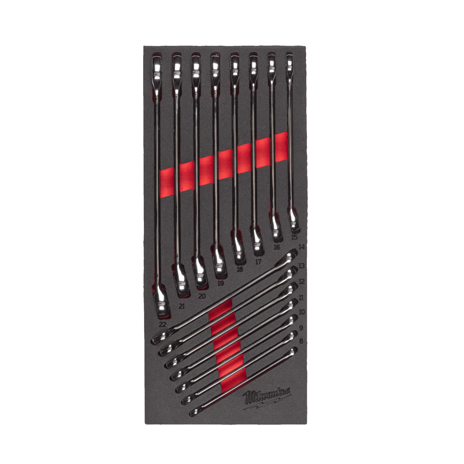Milwaukee 4932479827 Foam Inlay Ring-steeksleutel set MAXBITE™