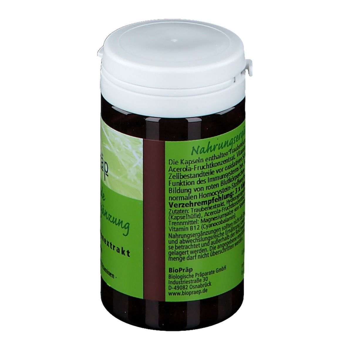 BioPräp OPC B12 Traubenextrakt Kapseln