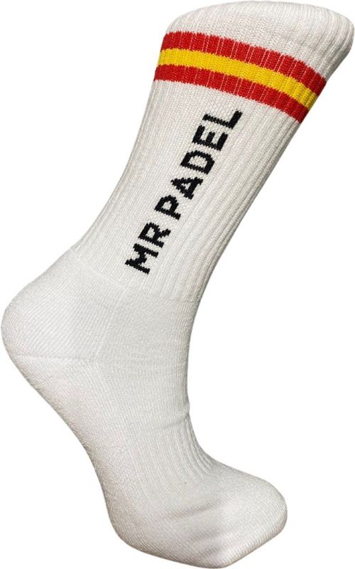Mr Padel Spain - Witte sport sokken maat 36-41