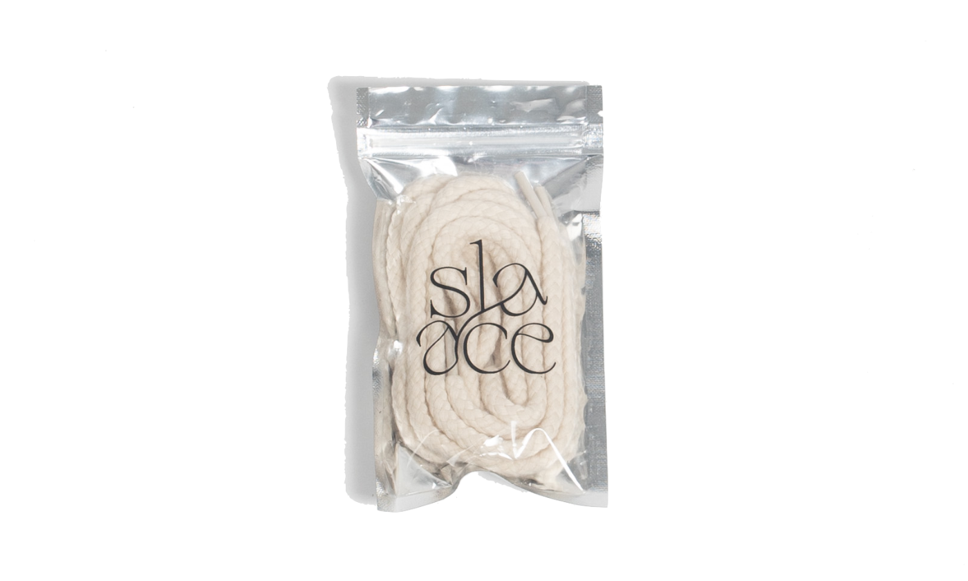Slaace Rope Laces Off-White - 48h Delivery
