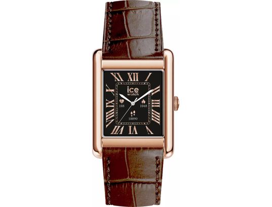 ICE WATCH - Montre connectée Smart TKS 2.0 1.41 or rose/marron (025382)