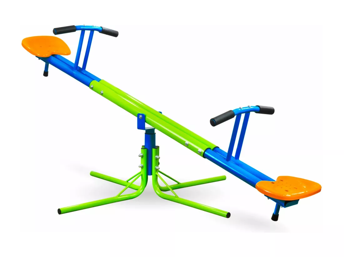 Olywee - Balançoire à bascule rotative à 360° pour enfants 3-8 ans
