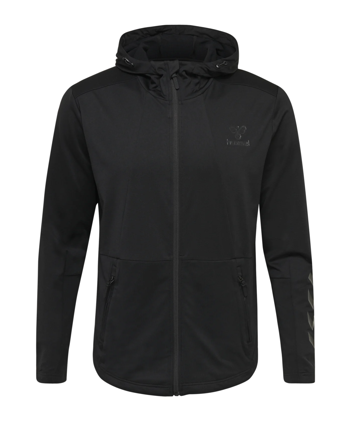 Hummel Aston Zip Hoody Schwarz F2001