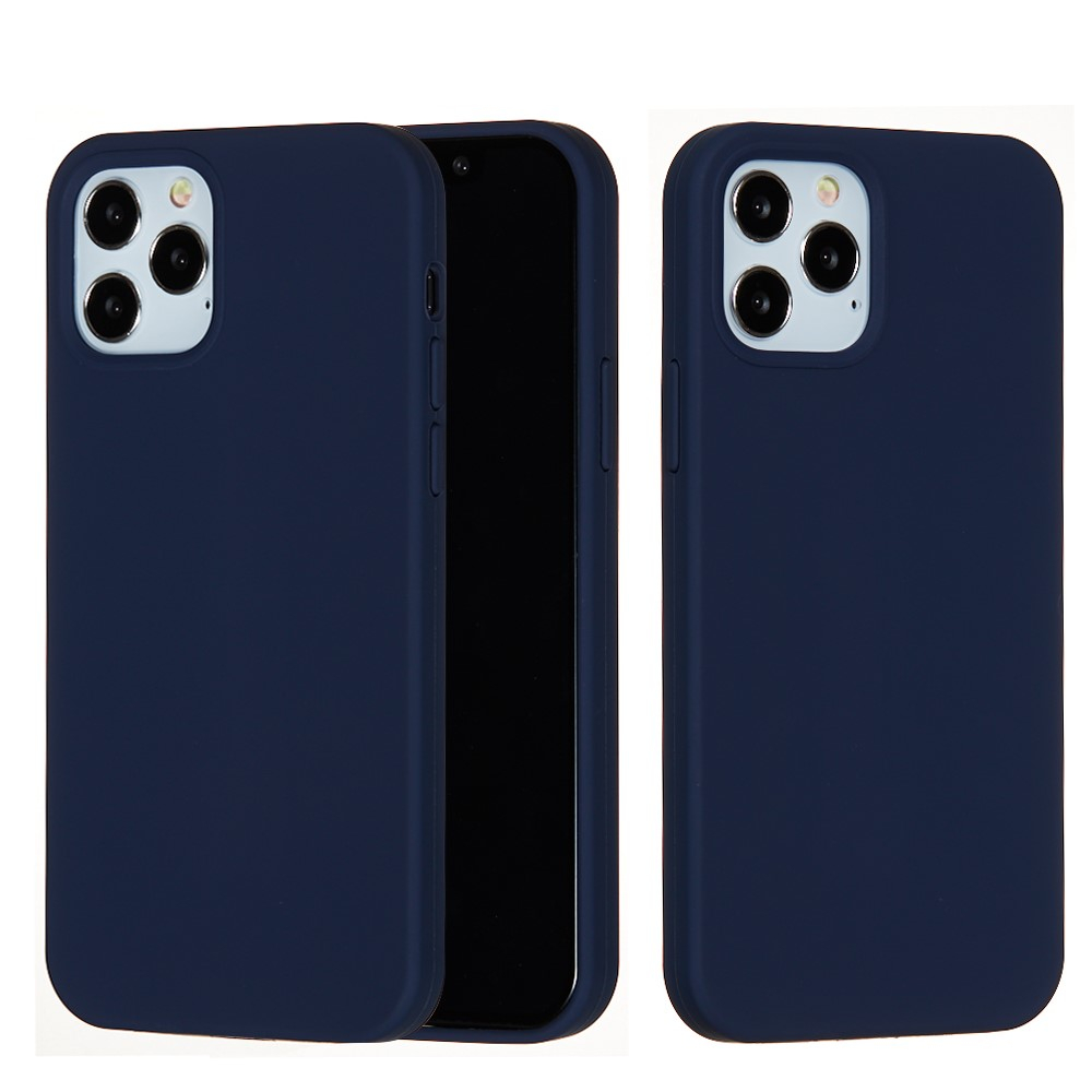 iPhone 13 Pro Silikon Case Hülle - Dunkelblau