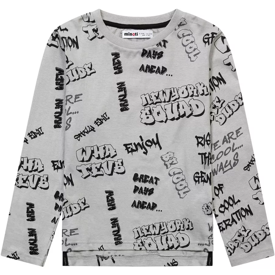 MINOTI Longsleeve Hellgrau