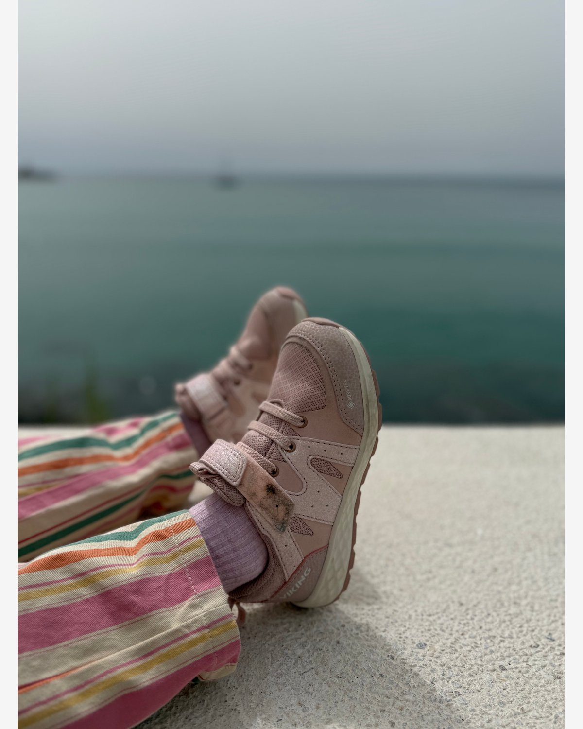 Viking Goretex Sko Barn – Vanntette Sneakers, Høst / Vår | Fun Glitter GTX 1V