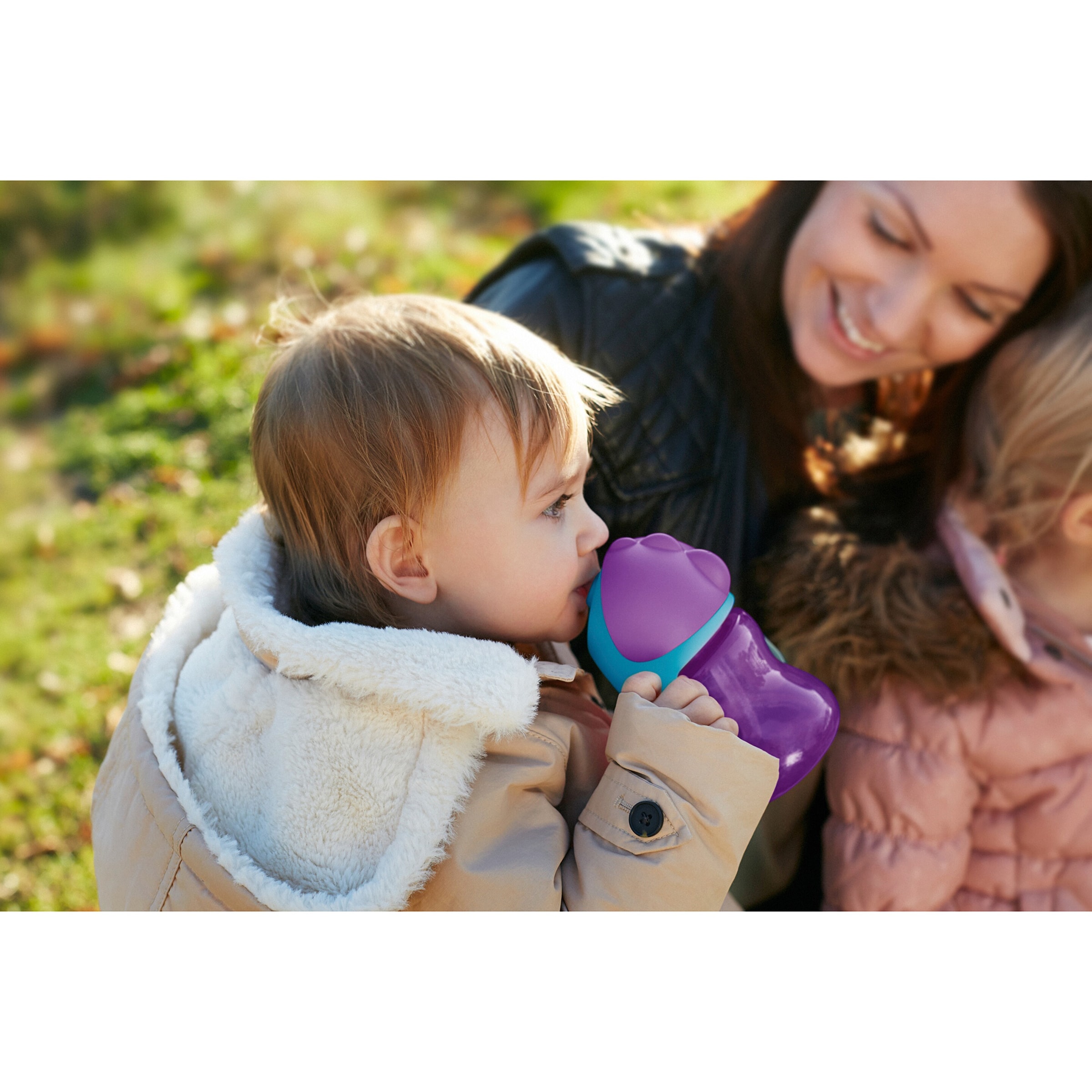 Philips Avent Trinklernbecher mit Strohhalm, SCF796/02, 200ml, 9-12M