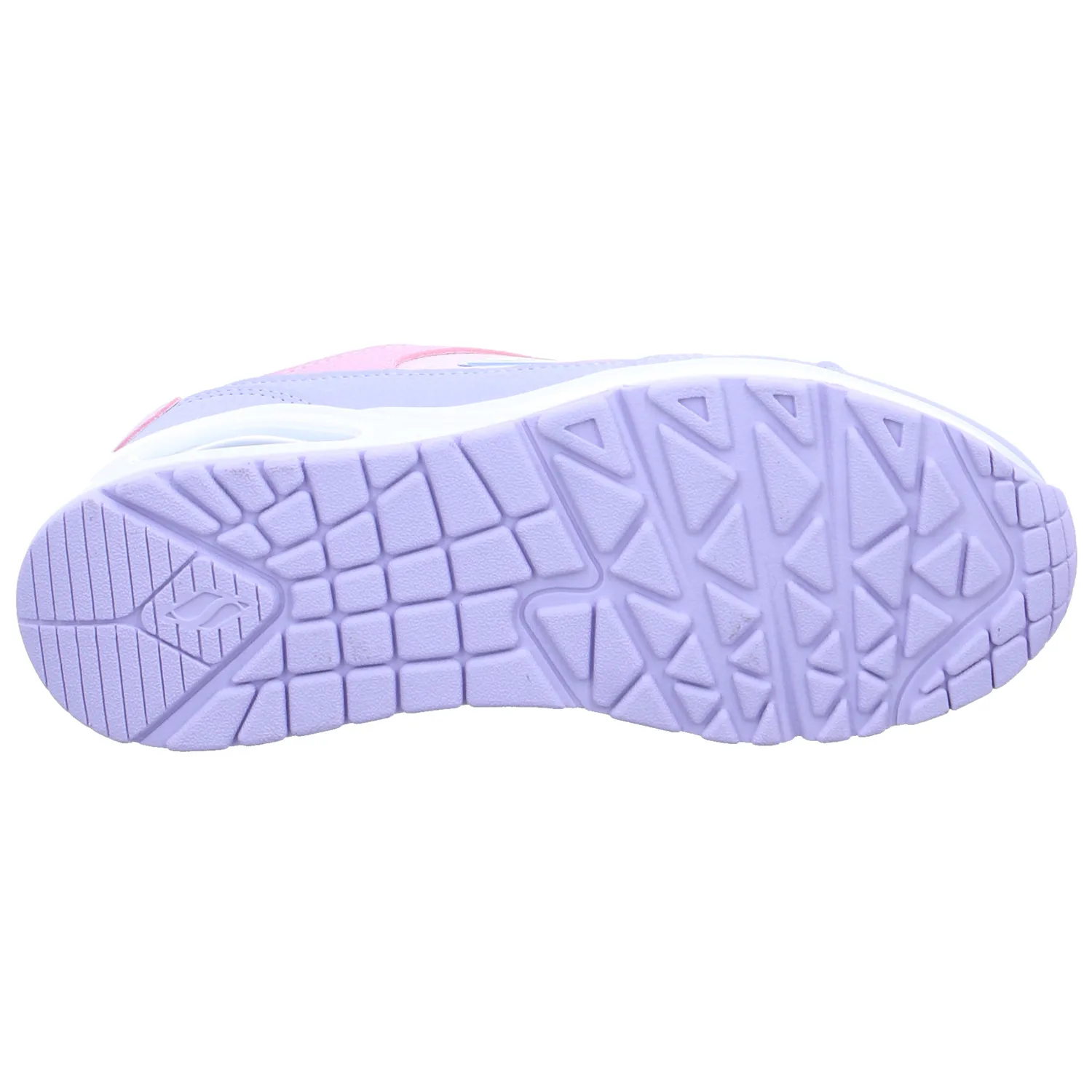 SKECHERS Mädchen-Halbschuh Binder Rosa Lederimitat  Sneaker