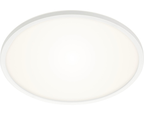 LED plafondlamp RGB-W 22W 2700 lm 4000 K Ø 42 cm Slank wit + Achtergrondverlichting + Afstandsbediening + Kleurwisselaar
