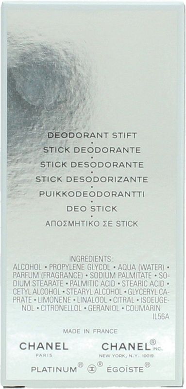 Chanel - Égoïste Platinum - Deodorant Stick - 75ml