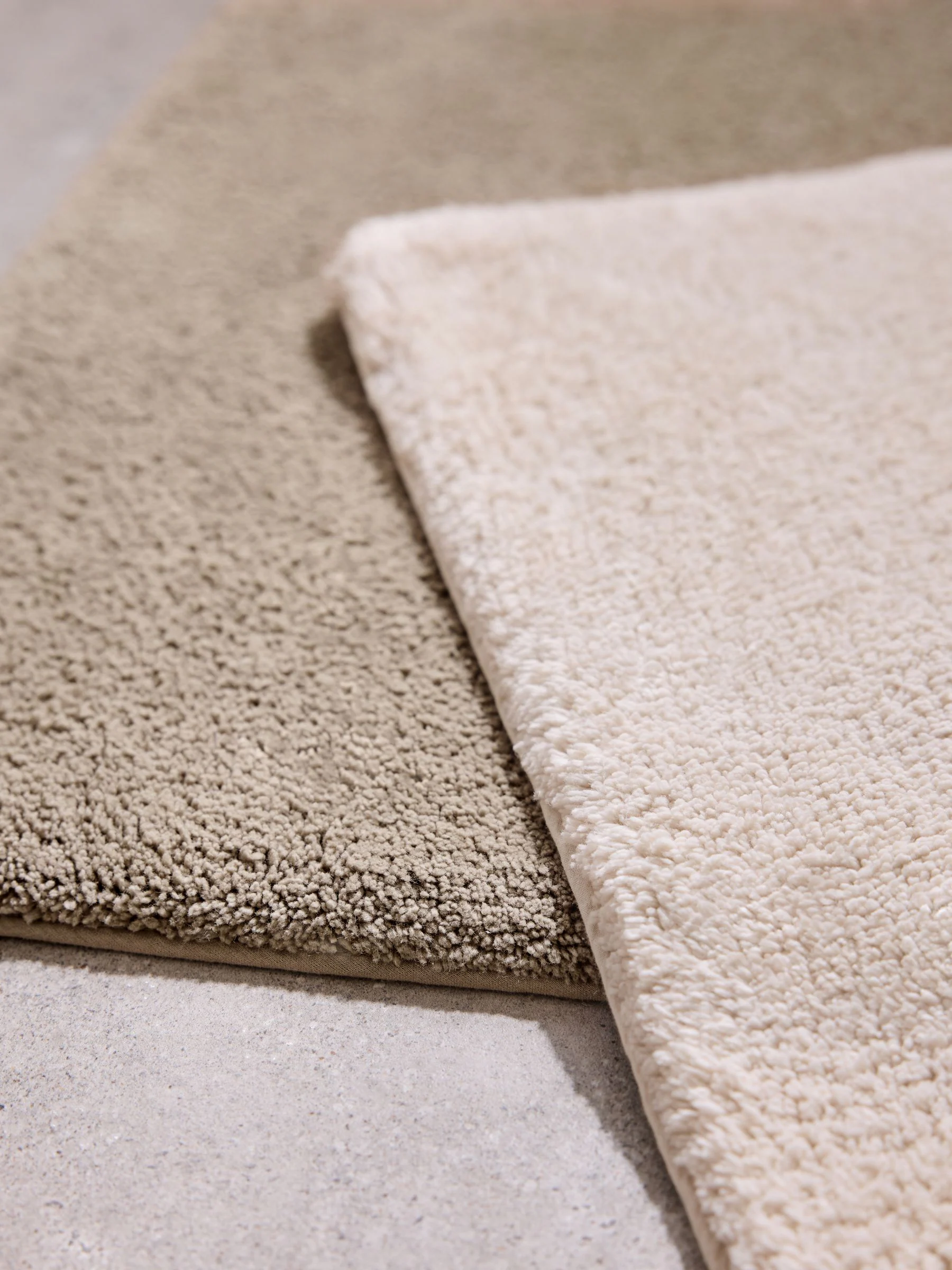 Set of 2 100% Cotton Bath Mats