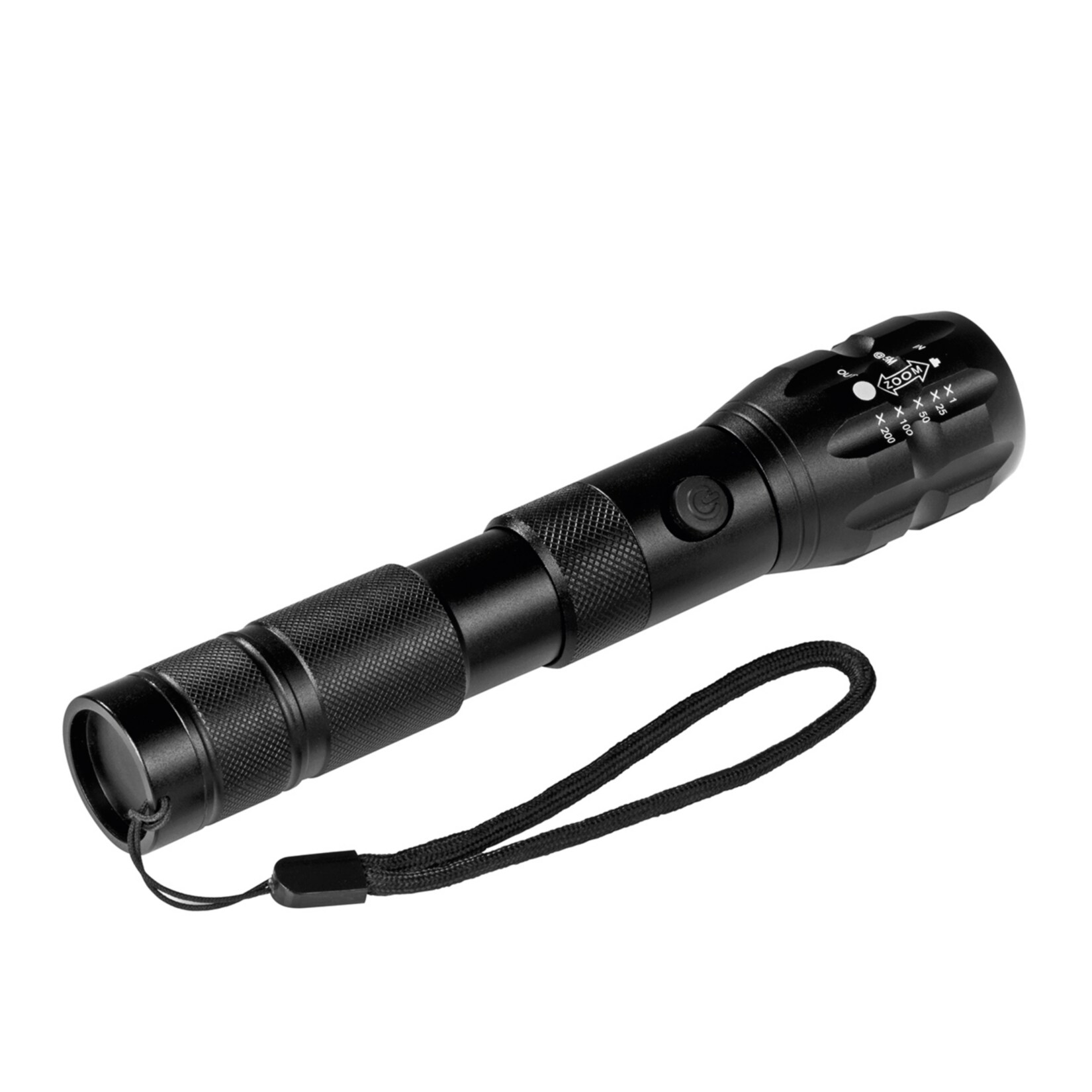 MAXXMEE Power-Taschenlampe 3,7V schwarz 1800mAh