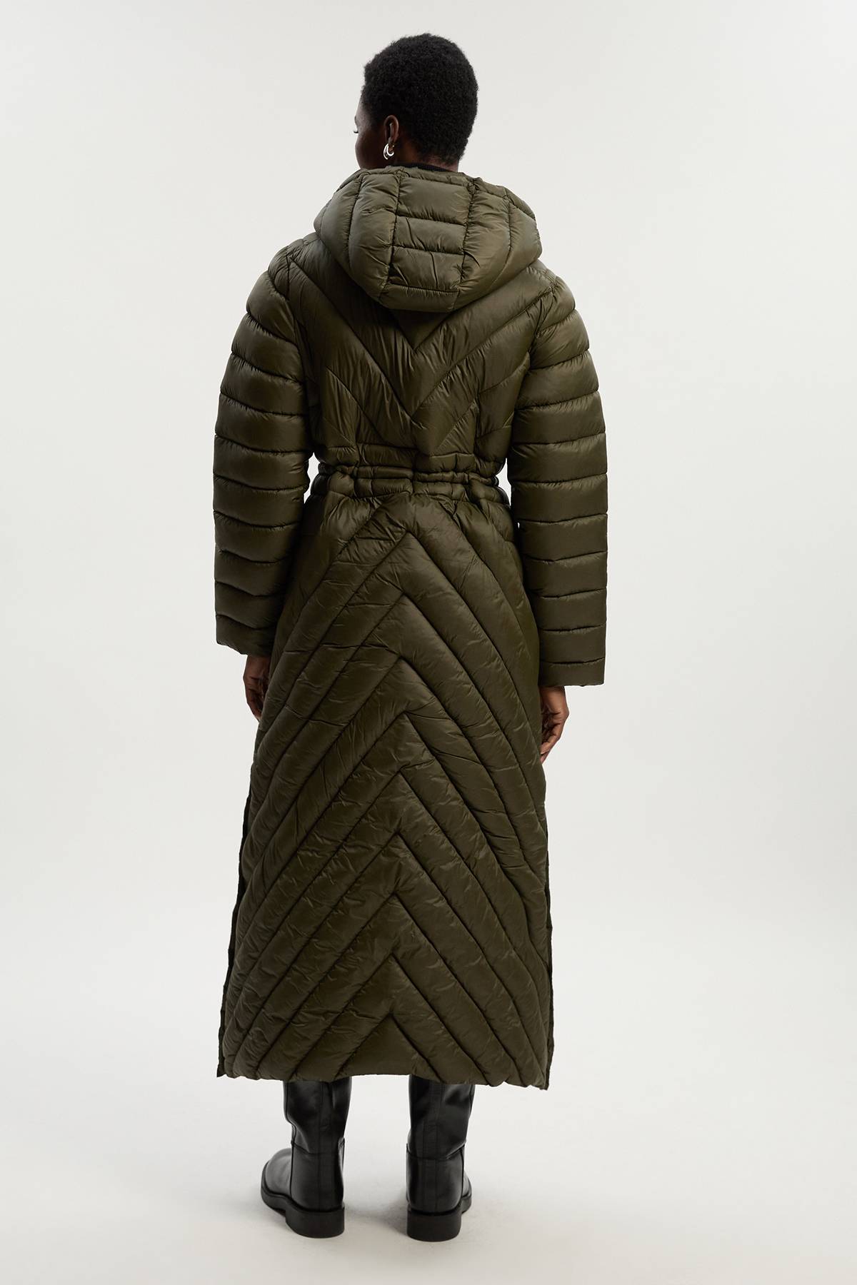 KarenMillen Manteau Maxi Léger Pliable