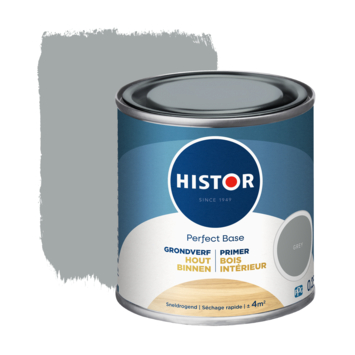 Histor Perfect Base grondverf binnen hout grey 250 ml