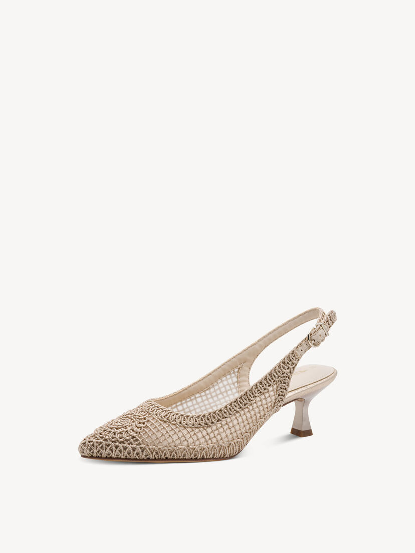 Slingpumps - metallic
