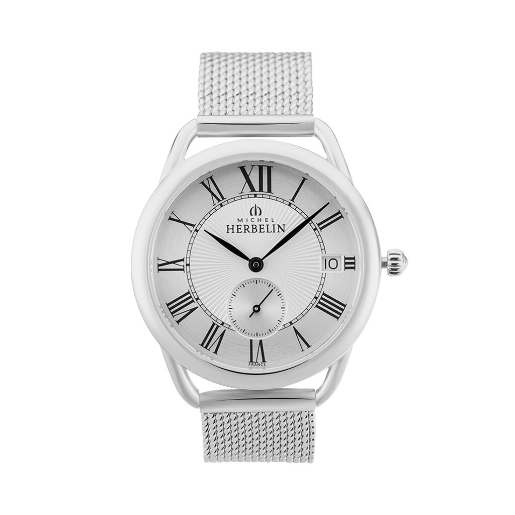 Montre Michel Herbelin Equinoxe Argent