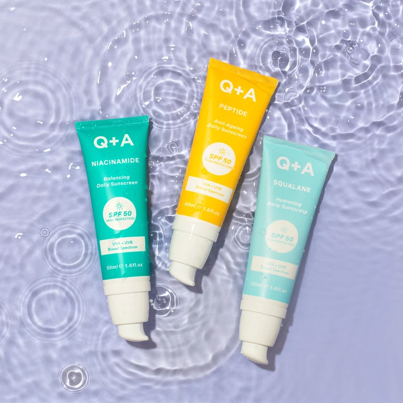 Q+A Niacinamide Balancing Face Sunscreen SPF 50 - 50 ml