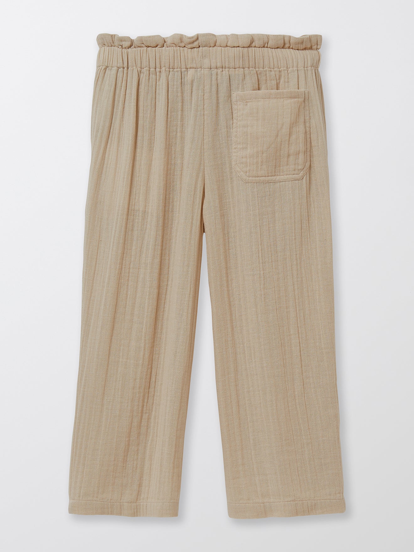 Pantalon en gaze de coton Fille