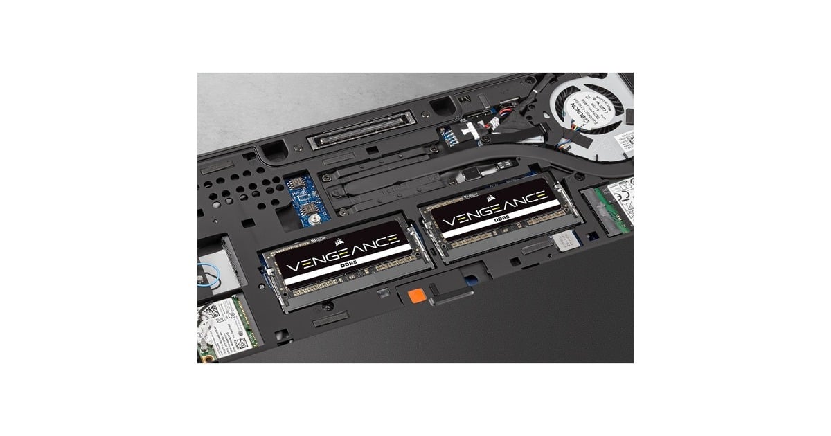 Corsair64 GB DDR5-5600 (2x 32 GB) Kit laptopgeheugen  (Zwart, Vengeance)