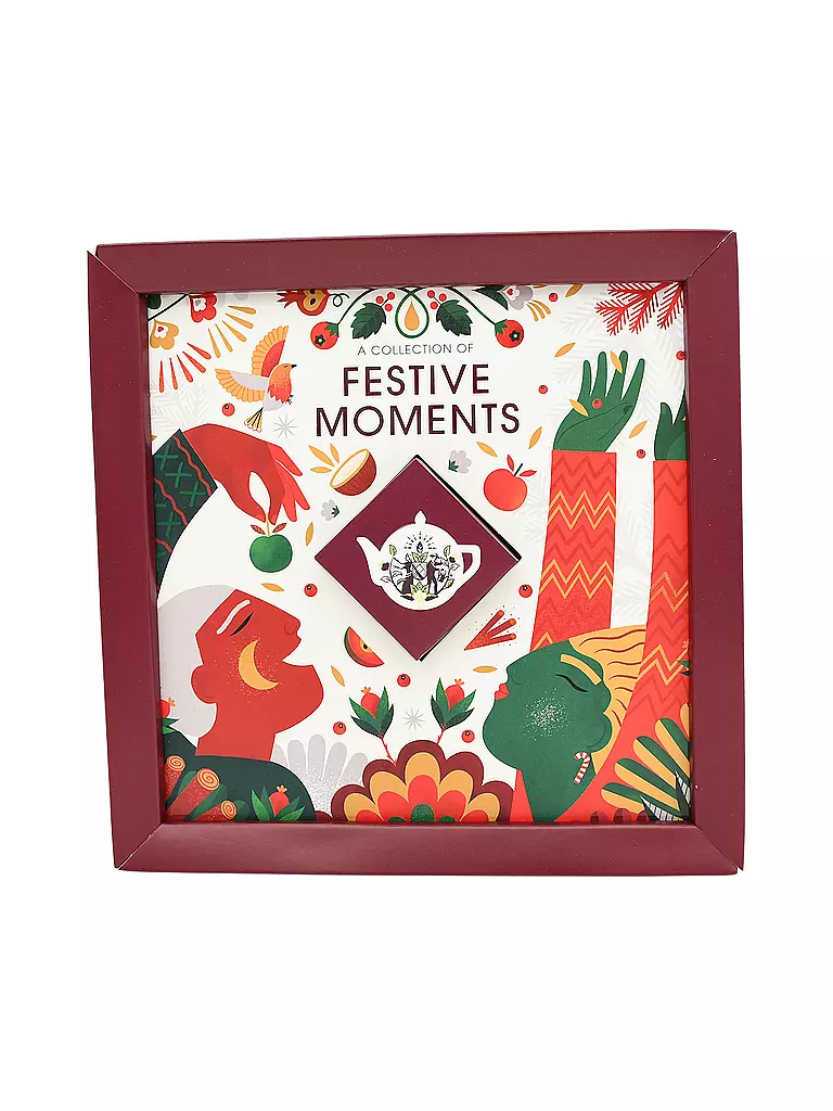 ENGLISH TEA SHOP Tee Geschenkbox Festive Moments 32 Beutel weiss
