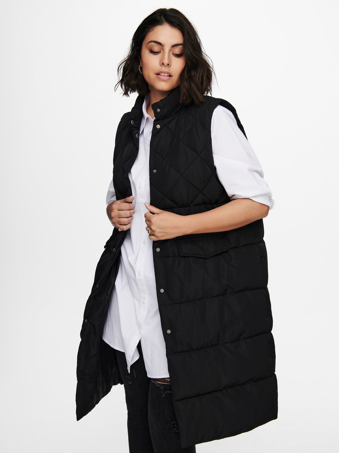 CARSTACY Steppweste Black