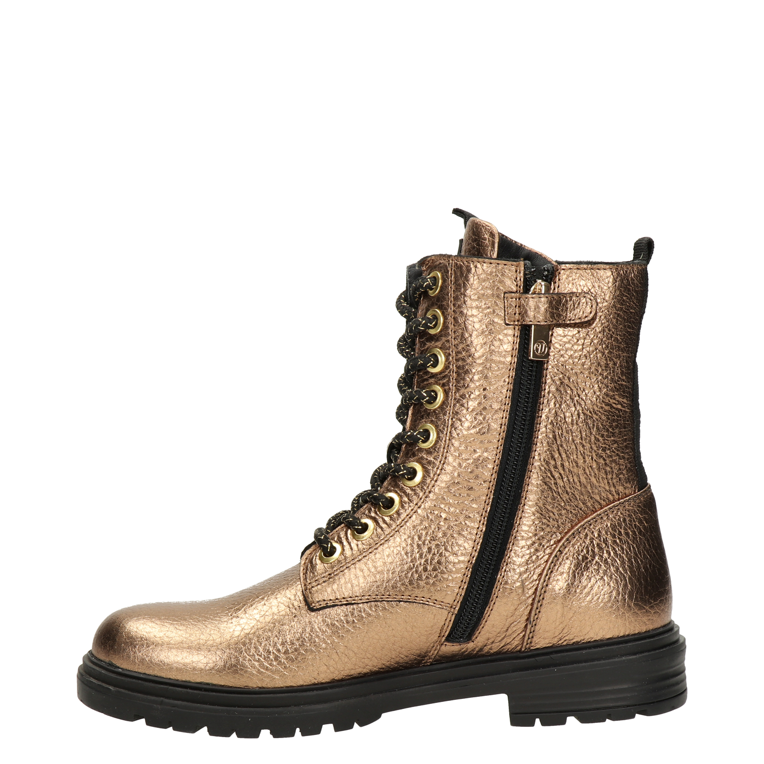 Julia meisjes veterboot Vingino Goud